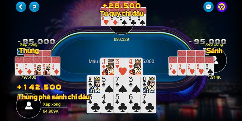Cách chơi Mậu Binh đỉnh cao ẵm thưởng