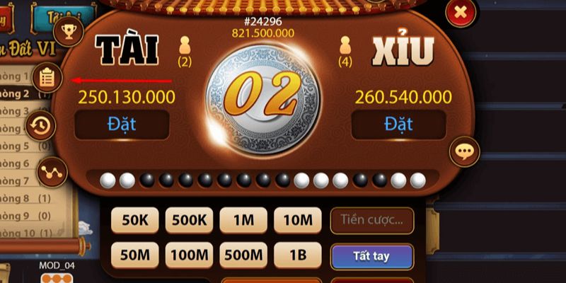 Game tài xỉu minh bạch